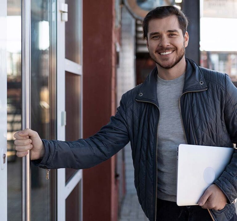 new dental patient entering office in Vancouver