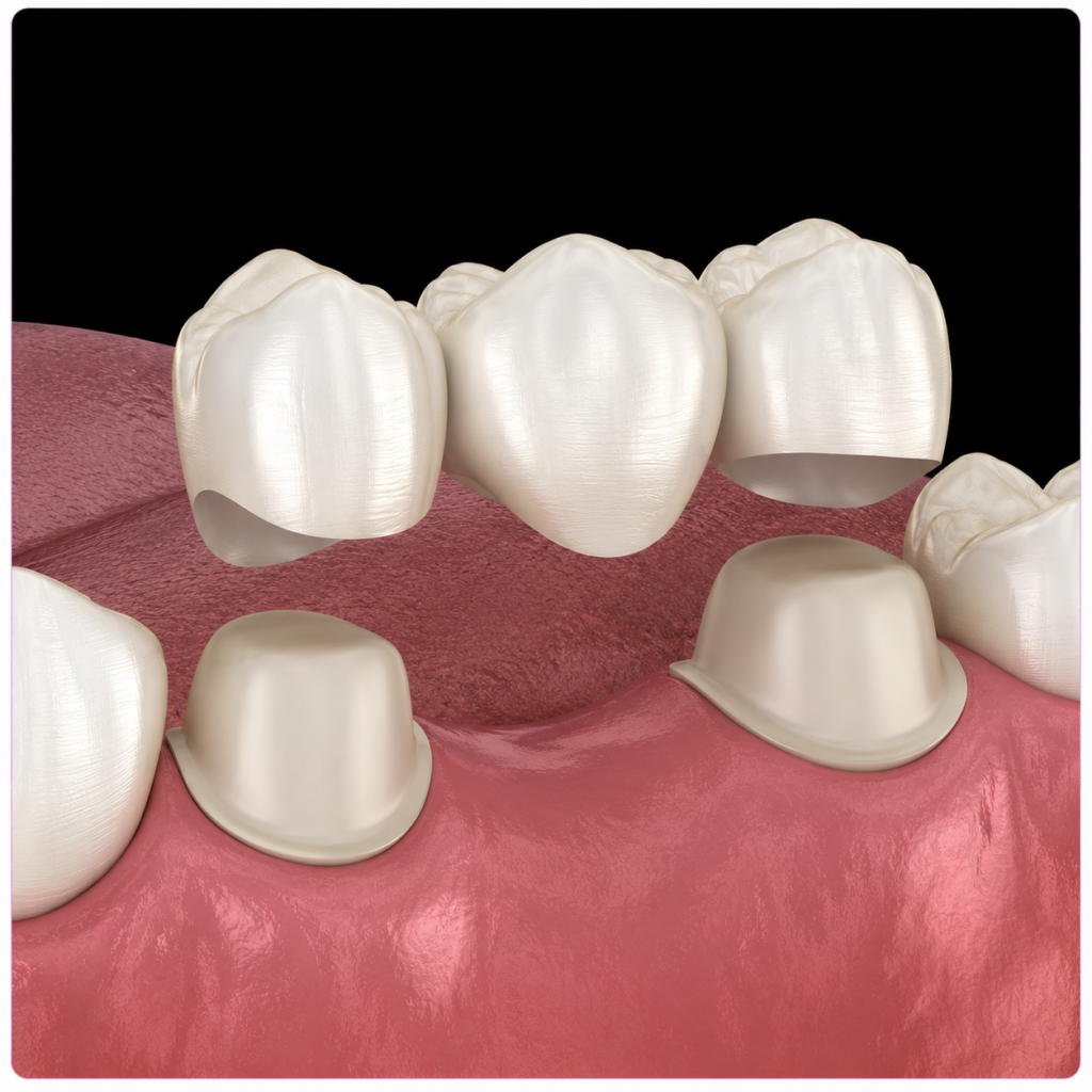 dental bridges diagram