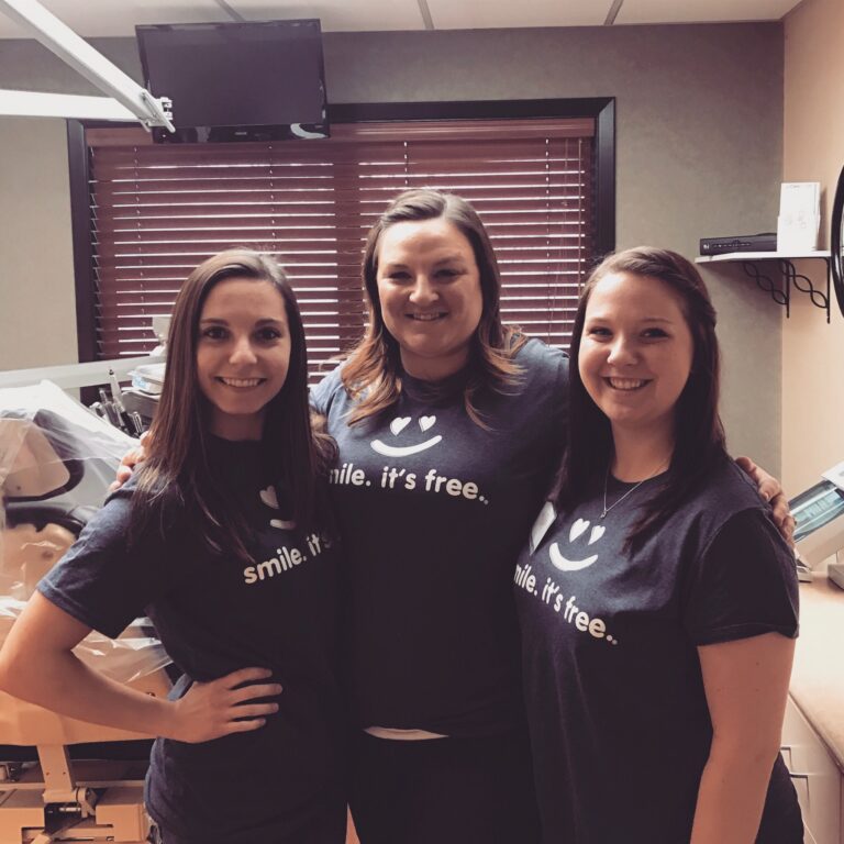 office staff at portland dentist
