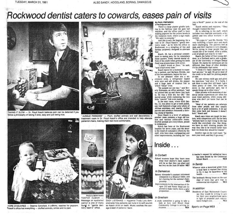 news paper publishing of sleep dentistry